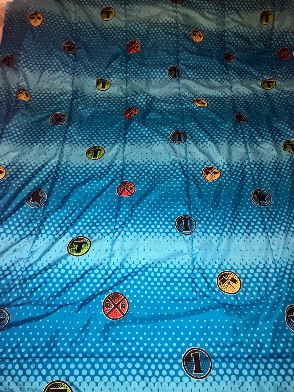 Thomas & Friends Kids Comforter Twin Reversible 2001 Vintage Red Blue Green